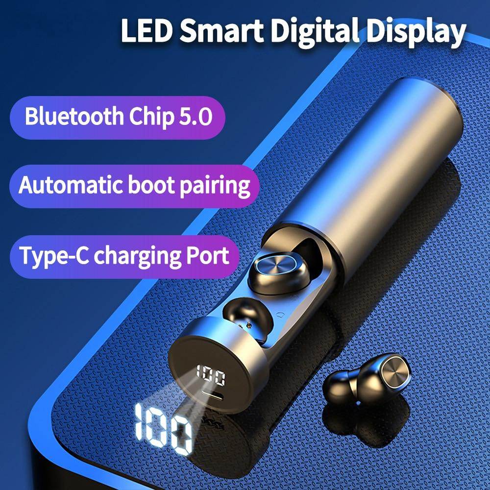 Ninja Dragons T8 True Wireless Bluetooth 5.0 Earbuds - Big J's Showstoppin' Store